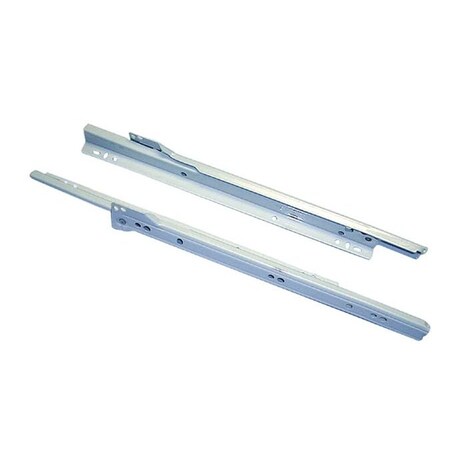 Blum 230m Epoxy Coated Slides 14 in. 3/4 Extension 100# Class Self Closing Set Cream 230M3500